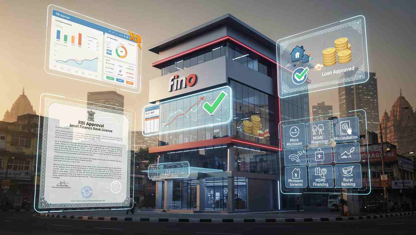 تبدیل Fino Payments Bank به بانک کوچک با تأیید RBI